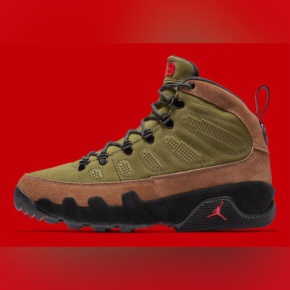 Air Jordan 9 Boot Beef And Broccoli Military Brown AR4491-200 Size 8 - 14 main image 8